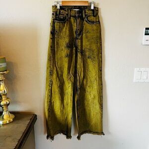 BDG Yellow Flare & Wide Leg Jeans